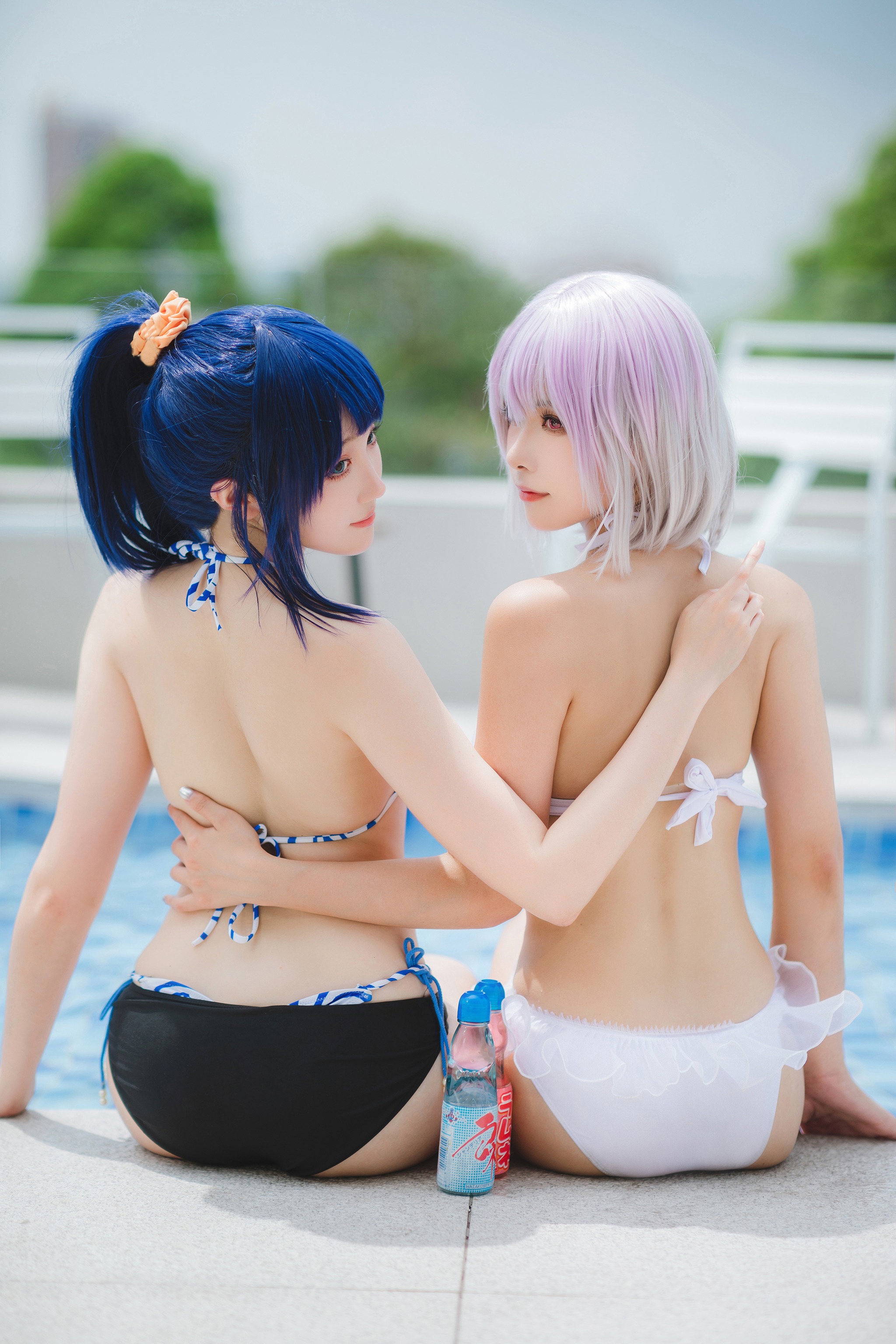 图片[1]-Momoko葵葵 – NO.037 瓜希酱 – 宝多六花 新条茜 泳装[85P]-XikXak